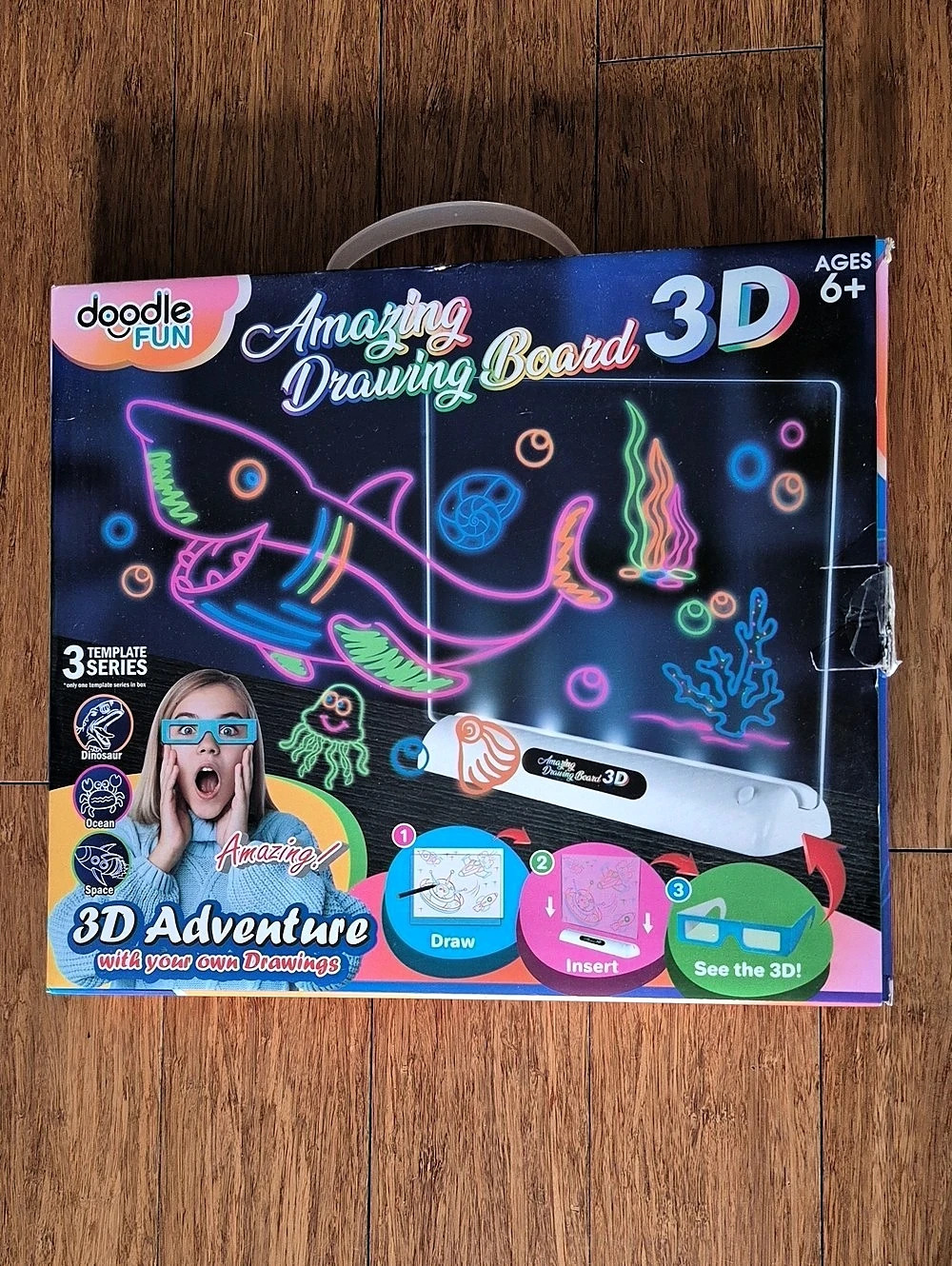 Doodle Fun Amazing Drawing Board 3D Toy